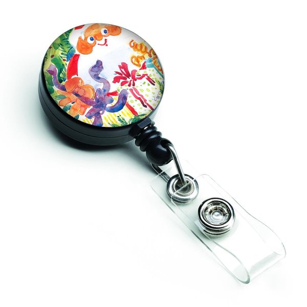 Teachers Aid Santa Claus Christmas Surprise Retractable Badge Reel TE712165